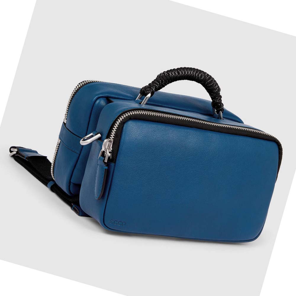 Women's Ecco CERAMIC BENTO Handbag Blue | Canada 325MQZ